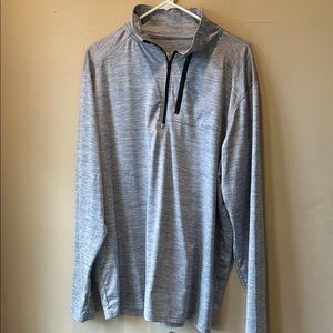 Three Liberty Gray Men's Jersey Shirt,red, grey and blue, xl, new